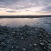 Sunrise at Allonby beach, West Cumbria